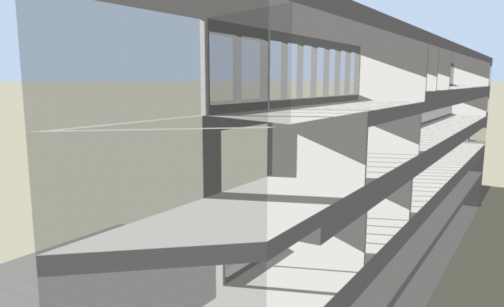 Image - Foyer façade simulation
